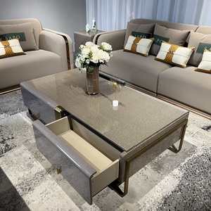 BIỆT THỰ Ba ánh sáng sofa sang trọng sang trọng ý phòng khách sofa đồ nội thất thiết lập hiện đại sofa thiết kế kết hợp - Product Image 3