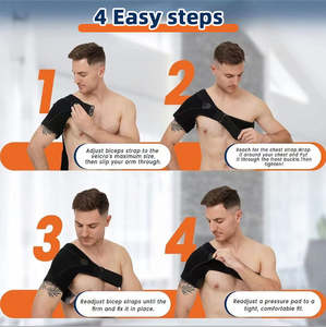 Soporte de <span class=keywords><strong>Hombro</strong></span> con Cobertura Total, Mayor Estabilidad, Duradero, Resistente al Desgaste, Protección de Articulaciones y Músculos - Product Image 6