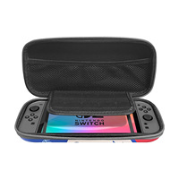 Étui pour console Nintendo Switch OLED/Lite en EVA écologique, imperméable, antichoc, avec fermeture éclair, grande capacité de rangement