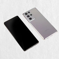 Layar Lcd ponsel pintar, layar Lcd asli untuk Samsung Galaxy A20 A70 A50 A51 A30S A71 Lcd ponsel hitam Display Lcd rakitan 2 buah