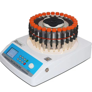 เครื่องผสมแบบหลายท่อสำหรับเครื่องสั่นในห้องปฏิบัติการ หน้าจอสัมผัส LCD ควบคุมมอเตอร์ ช่วงความเร็ว 300-3000 รอบต่อนาที - Product Image 1