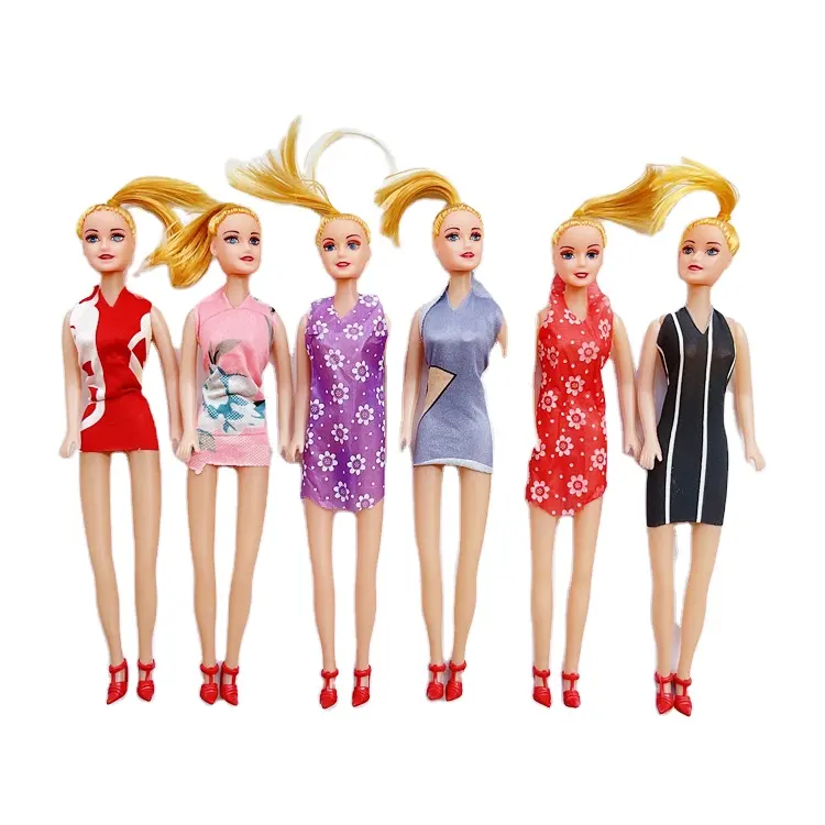 Prezzo a buon mercato della moda principessa DIY 11 pollici bambola calda Sexy della ragazza per le ragazze regali bambola accessori