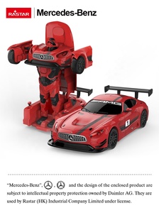 RASTAR 1:32 deformazione Robot auto Diecast giocattolo trasformato auto giocattolo Robot con suoni Unisex modello <span class=keywords><strong>Hobby</strong></span> 14.9*6.4*4.1 - Product Image 6