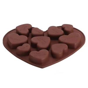 Hot Selling Food Grade Reusable Heart-shaped Chocolate Cupcake Kitchen Baking <b>Silicone</b> Molds <b>Tools</b> - Product Image 4