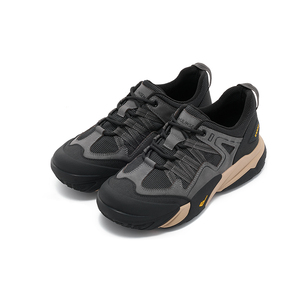 Zapatos Casuales para Hombre con Suela Antideslizante de Alta Tracción, Puntera Anticolisión y Parte Superior con Diseño de Empalme para Senderismo al Aire Libre y Uso Diario - Product Image 4