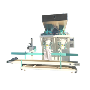 Half-Automatische 5Kg 10Kg Rijstzak Verpakkingsmachine Voor Maïs Maïs Tarwemeel Vismeel Graan Met Een Gewicht Van Plastic Papieren Zakje Voedsel - Product Image 5