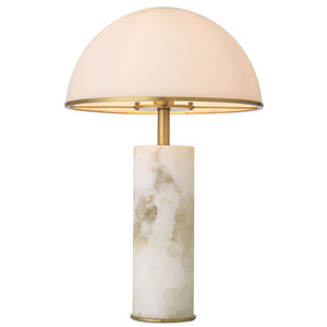 Italian Nordic <b>Table</b> <b>Lamp</b> E27 LED 220V Marble <b>Base</b> Gold Accent Bedside <b>Lamp</b> - Product Image 1