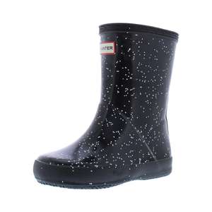 Hunter First Giant <b>Glitter</b> Boot Infant/Toddler <b>Shoes</b> Size 10, Color: Black - Product Image 1