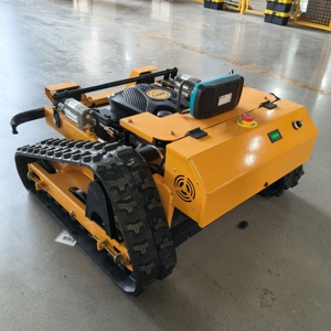 2025 salju POW remot kontrol Pemangkas rumput tepung rumput cerdas 7.5HP Dozer pemotong rumput Crawler bahan bakar bensin pemotong rumput - Product Image 4