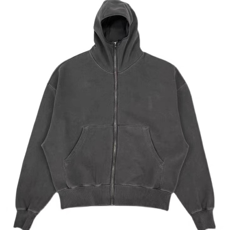 ジャケット・アウター archive grunge real leather hoodie BL94 00's 14th addiction Cross Zip Leather Hooded Jacket