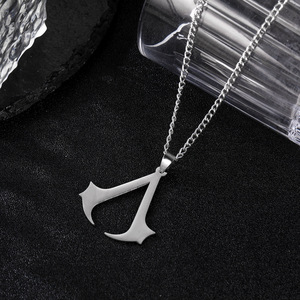 Llavero de juego Valhalla Odyssey, colgante de aleación con Altair <span class=keywords><strong>Ezio</strong></span> Connor Desmond Miles, joyería de acero inoxidable para regalos de fanáticos - Product Image 2