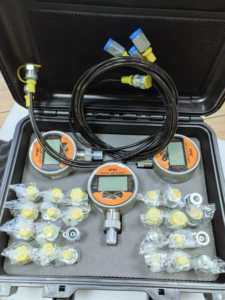 Новый универсальный цифровой манометр для гидравлики экскаваторов с гарантией 6 месяцев для ремонтных мастерских - Product Image 5