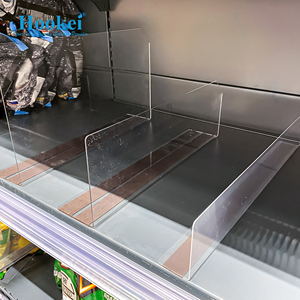 <span class=keywords><strong>Séparateur</strong></span> d'espace d'étagère de supermarché Hookei, cloison de séparation en forme de L, pharmacie, <span class=keywords><strong>bibliothèque</strong></span>, réfrigérateur, <span class=keywords><strong>séparateur</strong></span> d'étagère magnétique - Product Image 4