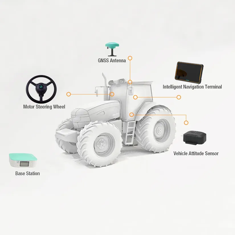 autopilot automated steering system gps agricultural machinery navigation tractor automatic navigation