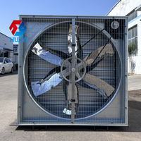 Ventilateur d'extraction à pression négative AC EC pour boîte de ventilation, extracteur d'air chaud, ventilateur de refroidissement pour volailles/serres/poulets/élevages/porcs/laiteries