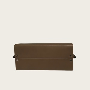 Customization Minimalist PU Leather Square Classic Clutch Bag with Top Handle <b>Medium</b> Hardness All Seasons Women's <b>Handbag</b> - Product Image 5