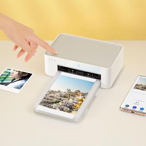 Para <span class=keywords><strong>Xiaomi</strong></span> Mijia Photo Printer 1S sublimación térmica inalámbrica portátil con WiFi/BT, papel de 6 "y 3", película antidecoloración 300*300dpi - Product Image 4