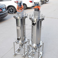 Nouveau filtre industriel OEM personnalisé à auto-nettoyage en acier inoxydable SS304 avec contrôle intelligent PLC pour boues de lithium à haute viscosité