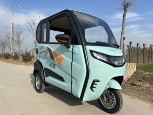 Tricycle électrique cargo pour adultes - Carrosserie fermée, 3 passagers, grande capacité de charge - Product Image 4