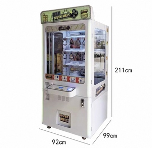 מכונת ממכר צעצועים של קי מאסטר - מחליפת מטבעות, נעלי ספורט, מקלדת לאיתור מפתחות, מקבל שטרות, מתנה, פרס - Product Image 2