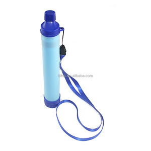 Paille filtrante d'urgence personnalisée 2026 pour <span class=keywords><strong>survie</strong></span> en extérieur, purificateur d'eau portable et léger - Product Image 1