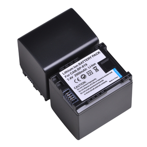 BP-819 BP819 2500mAh Pin cho Canon VIXIA HF200 hf10, hf11, hf20, hf21, hf100, HF200, HF G10, M30, M40, M300 máy quay - Product Image 5