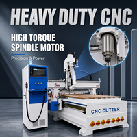Machine de découpe de panneaux de bois CNC avec magazine d'outils à ligne droite pour atelier de production à haut volume
