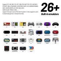 Console de jeu portable Trimui Smart Pro, écran IPS 4,96'', système Linux, joystick, éclairage RGB, lecteur de jeux vidéo rétro, cadeau Smartpro