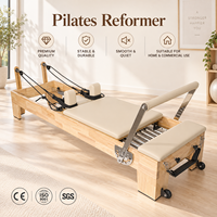 Fabricant de machines de Pilates Reformer en bois de chêne sur mesure de haute qualité pour les studios de yoga et de fitness
