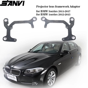 Adaptateur de support de phare de voiture SANVI 2PC pour BMW Série 5 2011-2017 Série 1 2012-2013 Adaptateur de lentille de projecteur Bi LED - Product Image 2