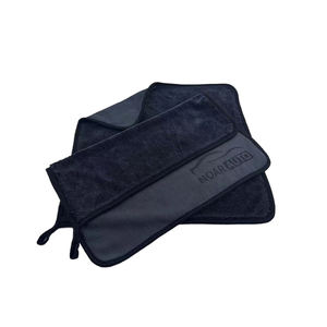 Toalla de microfibra de doble cara con bucles retorcidos para secado rápido sin rayas y detallado de coches - Product Image 3