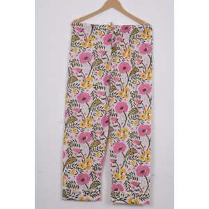 Conjunto de Pijama Bohemio Indio 100% Algodón, Sólido, Transpirable, Suave y Elegante para Mujer, Ropa de Dormir para Verano, Otoño y Primavera - Product Image 2