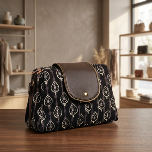 Sac bandoulière de luxe classique personnalisé de haute qualité Jaipur, sac à main de couleur unie avec rabat en paille, sac ethnique traditionnel pour femme - Product Image 5