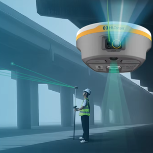 こんにちは、ターゲットレーザーGPS RTK受信機V600L、15kmの内部無線通信範囲、CHCレーザーGPS受信機、土地測量機器です。 - Product Image 1