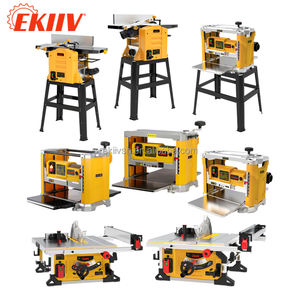 Cepilladora de Madera EK-330PLS, Máquina Combinada de Banco Ligero para Carpintería, Cepilladora de Banco Multiusos, Regruesadora de Madera, Máquinas de Cepillado Eléctricas - Product Image 6