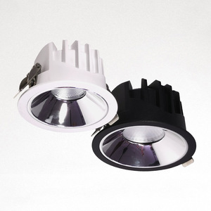 Chất Lượng Tuyệt Vời Lõm Ceil Đèn Trong Nhà Dẫn Xuống Ánh Sáng Tại Chỗ Đen Trắng COB Downlights DIY Kit Đèn Lịch Thi Đấu Nhà Ở - Product Image 2