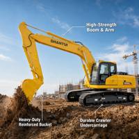 Prix avantageux pour l'excavatrice sur chenilles Shantui SE220 22T fabriquée en Chine