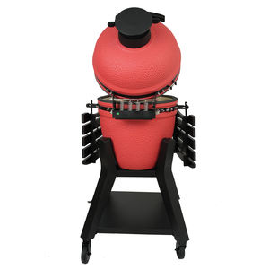 Auplex AU-18 Fumoir/Grill au charbon de bois en céramique de 18 pouces avec hauteur réglable Allumage piézoélectrique <span class=keywords><strong>pour</strong></span> barbecue en plein air - Product Image 3