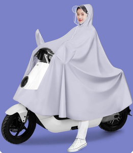 Imperméable unisexe pour une ou deux personnes, imperméable pour vélo électrique, <span class=keywords><strong>poncho</strong></span> pour scooter électrique, imperméable pour moto - Product Image 4