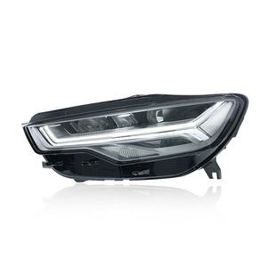 12V para 12-18 A6 C7/PA Modificación del Conjunto de Faros Delanteros, Nuevas Luces LED de Circulación Diurna con Lente Matrix de Alta Gama, Faros LED de 12v - Product Image 4