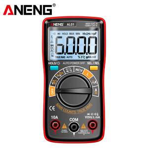 Multímetro Digital Inteligente con Pantalla Digital, Alta Protección Contra Quemaduras, Multifunción, Voltímetro Portátil Especial para Electricistas, 750V-1000V 10A - Product Image 5
