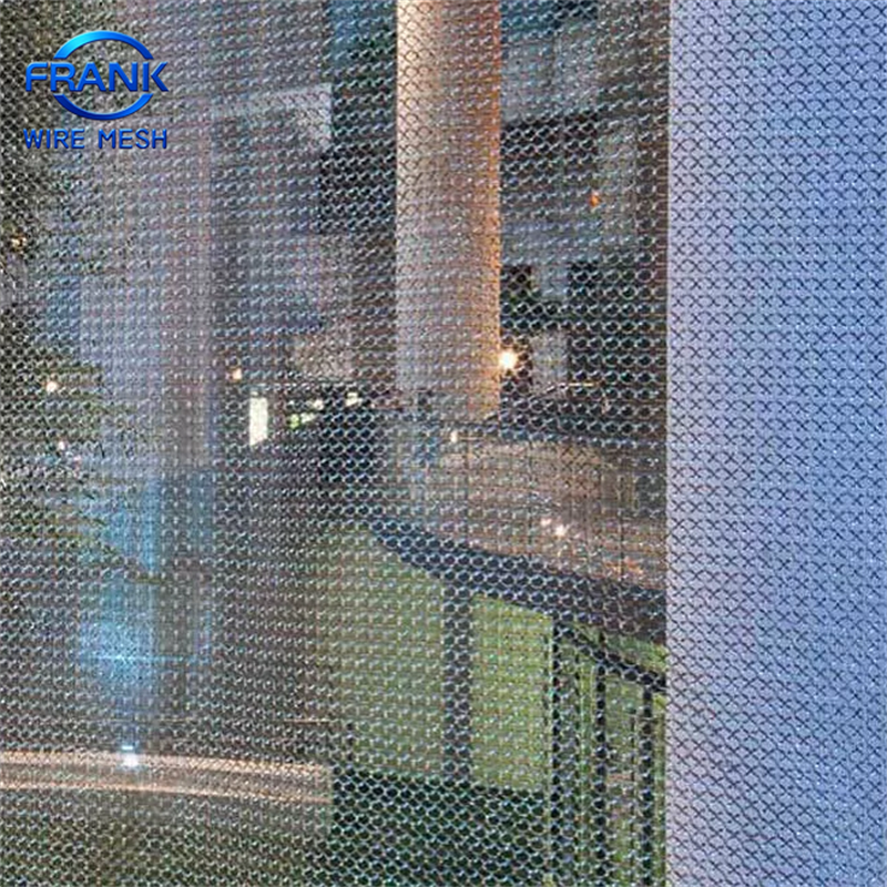 316 Stainless Steel Metal Mesh Corrosion Resistant Outdoor Curtain Wall Decorative Mesh