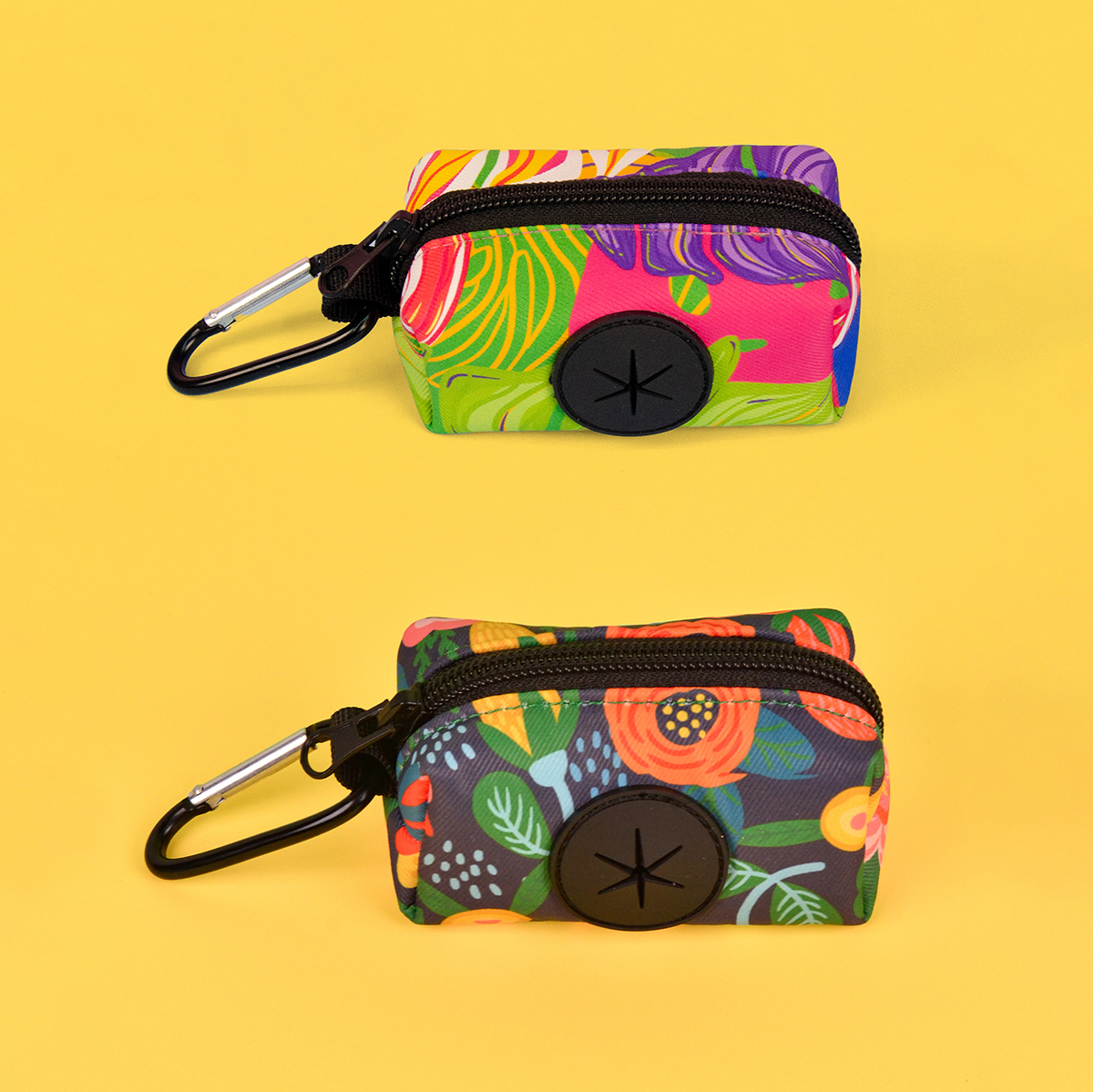 Forêt tropicale colorée + Style de design de tissu imprimé