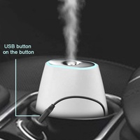 Mini nébuliseur de parfum d'air portable en gros 60ml petit diffuseur d'huile désodorisant pour la maison diffuseur de voiture USB