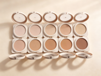 Poudre compacte translucide longue tenue 10g, contrôle du sébum, fini mat, pour tous types de peaux
