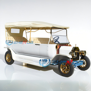 Auto Clásico con Capota, Auto de Lujo para Turismo, Auto Clásico Coleccionable - Product Image 4