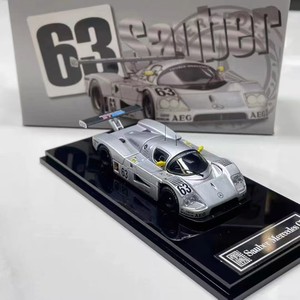 YS Yongsheng <span class=keywords><strong>Sauber</strong></span> C9, Cubierta de Apertura Magnética Delantera/Trasera, Escala 1:64, Aleación de Aluminio Fundido a Presión, Metal Personalizado - Product Image 6
