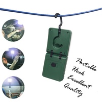 Lampe de travail rechargeable AMD 36 LED 10W avec base magnétique pliable à 180 degrés et crochet pour réparation automobile, camping et situations d'urgence