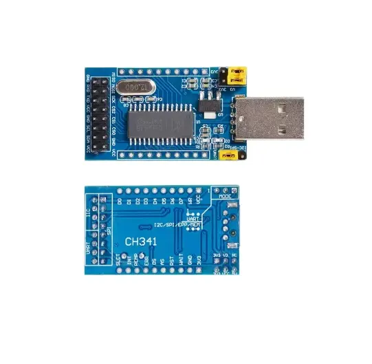 CH341-Modul USB zu UART SPI TTL ISP Parallelport-Konverter MCU serieller Port herunterladen