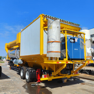 Centrale <span class=keywords><strong>à</strong></span> asphalte mobile SMC40M <span class=keywords><strong>de</strong></span> conception compacte, 40 TPH, centrale <span class=keywords><strong>à</strong></span> béton bitumineux portable <span class=keywords><strong>à</strong></span> vendre - Shengmao Machinery - Product Image 2